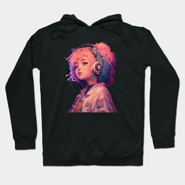 Lofi new arrivals girl hoodie